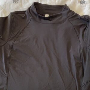 Lulu training top mock neck black s 6